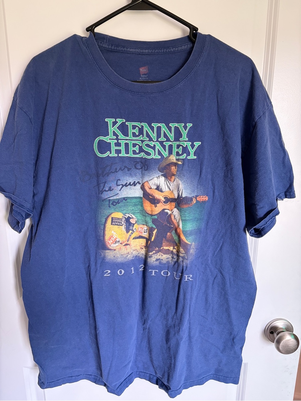 Kenny Chesney 2012 Brothers of the Sun Tour Navy Graphic Tee